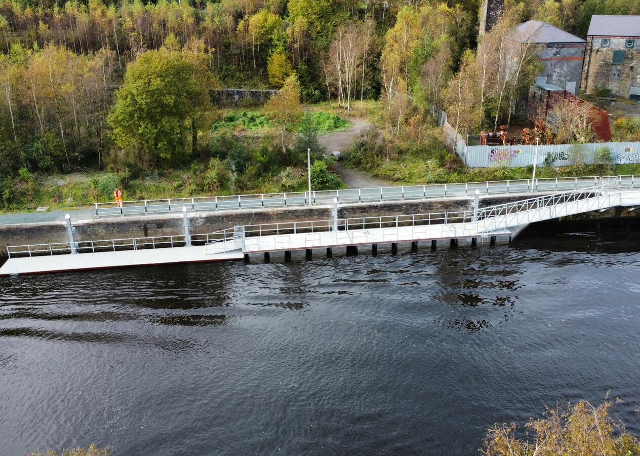 New watersports pontoon from Inland and Coastal Marina Systems supports regeneration in Swansea