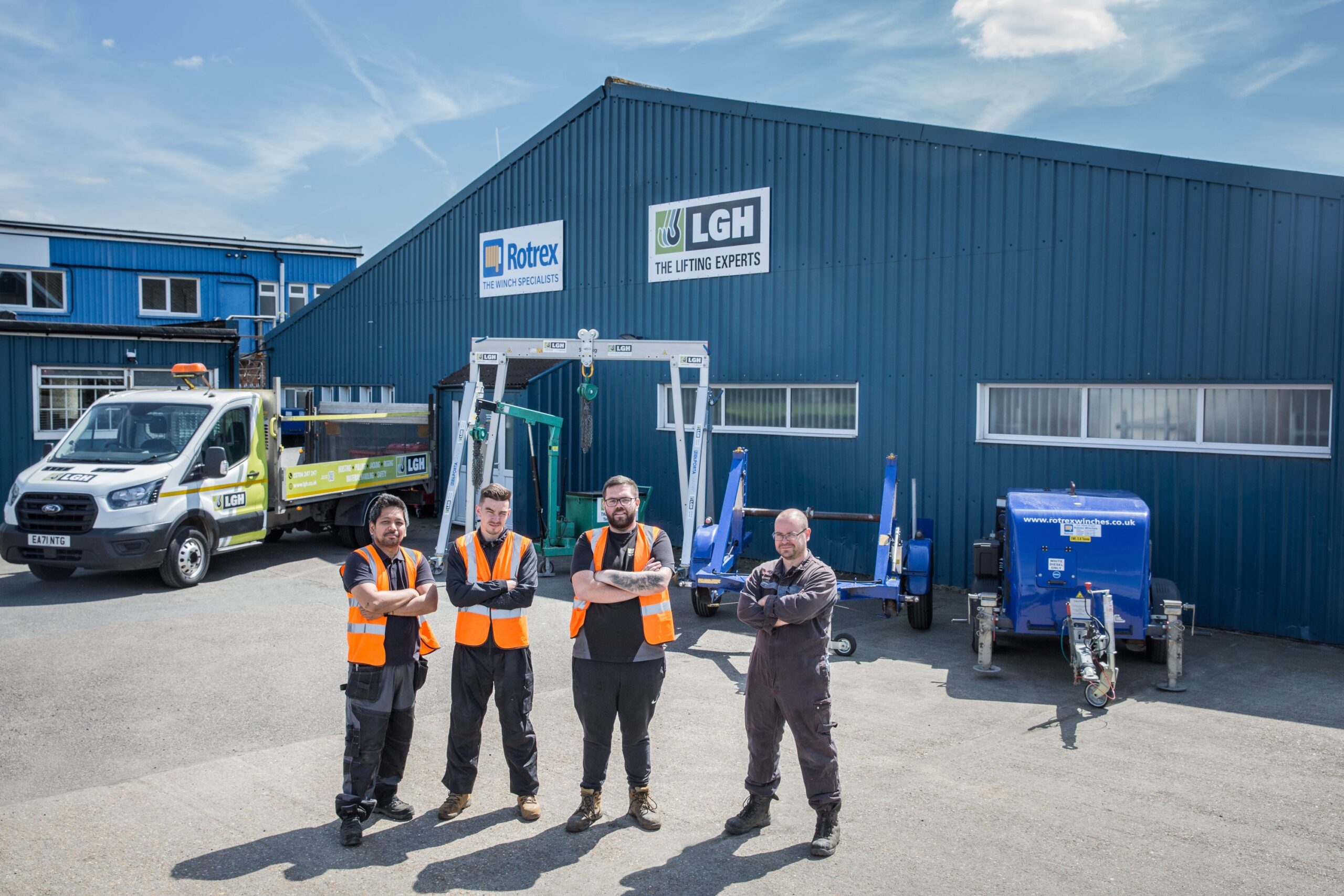 LGH & Rotrex Open New Warehouse in South East London