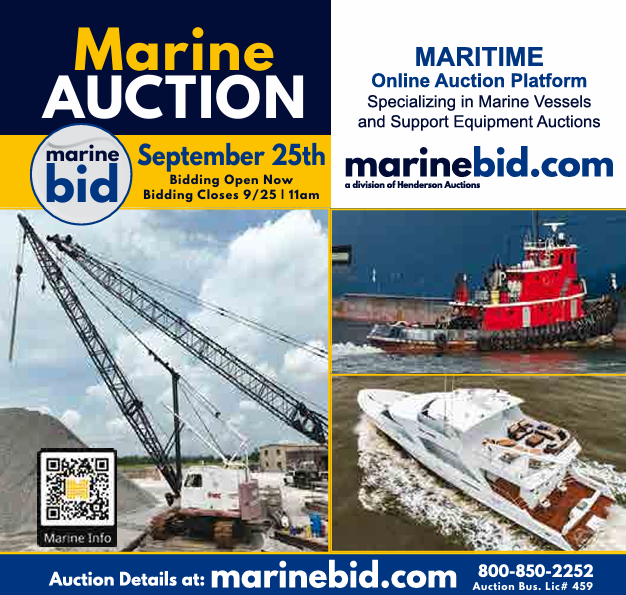 Marine Online Auction September 25th
