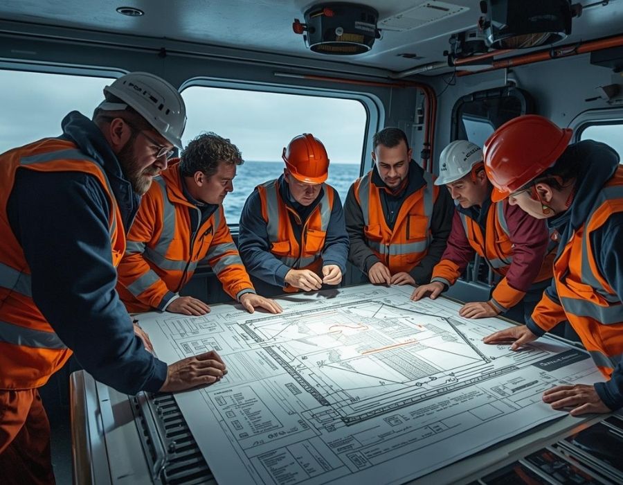 Marine Engineers Lifting Project