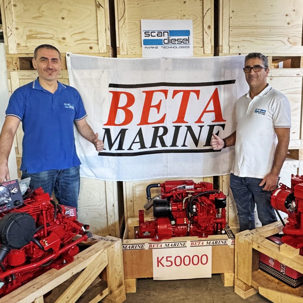 Beta Marine Reaches Milestone of 50,000 Engines Sold