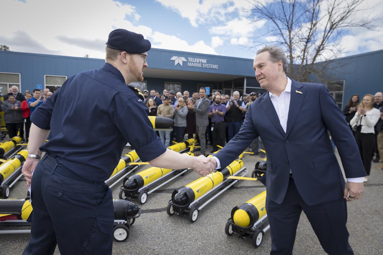 Royal Navy Awards Teledyne AUV Services Contract
