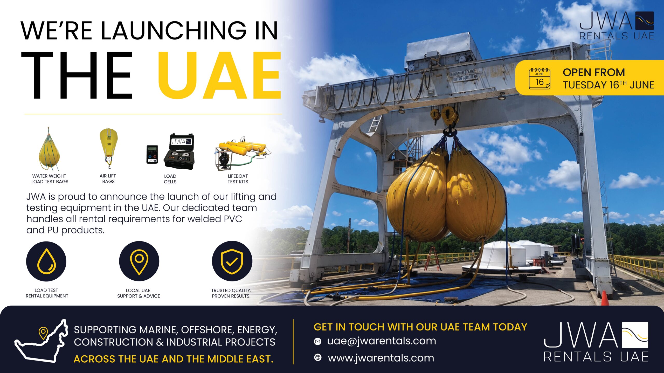 JWA Rentals Expands UAE Operations with New Abu Dhabi Facility