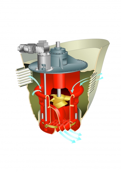 Oil Rig Thrusters Tees White Gill Thrusters - Seaplant